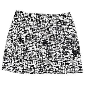 Kenneth Cole New York Black And White Skirt | Size 10